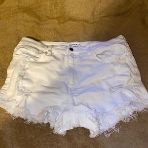 White shorts